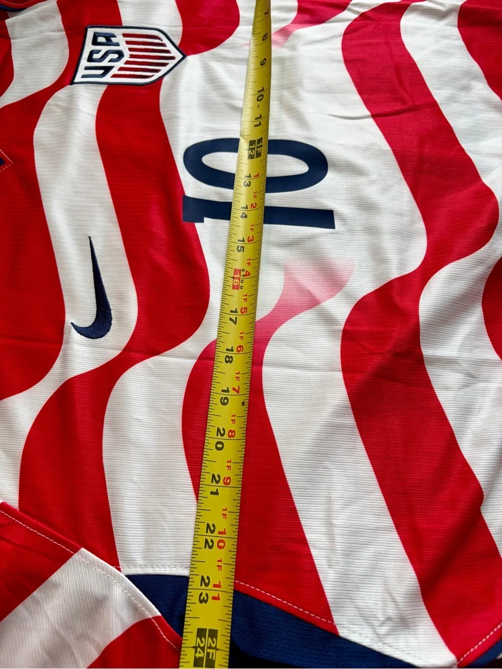 World Cup player edition USA Nike Soccer Jersey #10 slim fit 2XL - Picture 6 of 6